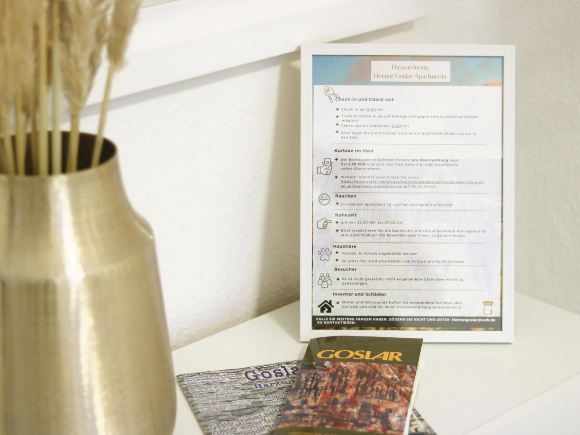 Heimat Goslar Apartments "Zur Altstadt" מראה חיצוני תמונה